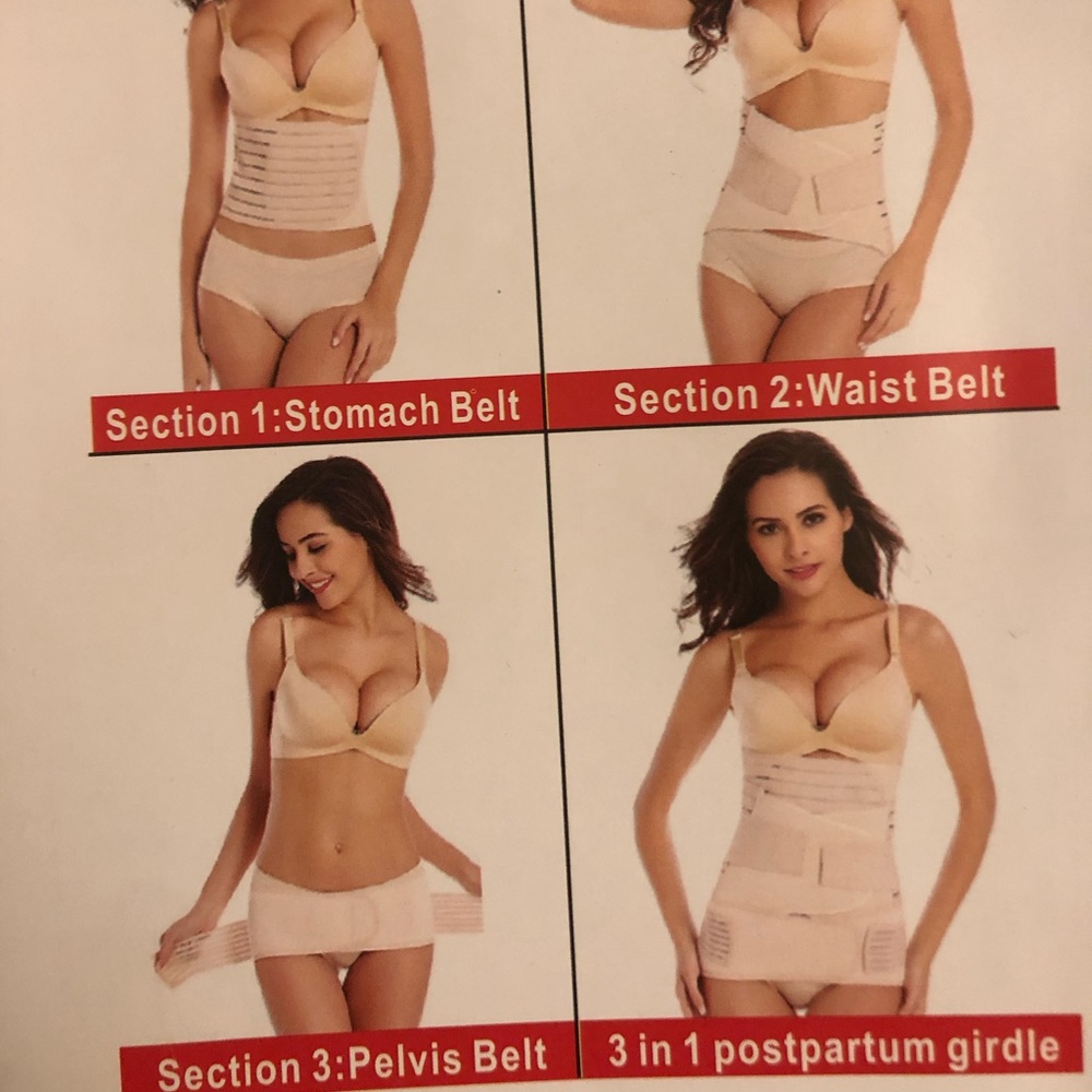 Postpartum belly wrap